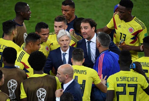 Pékerman y Lorenzo llevaron a Colombia a los octavos de final del Mundial de Rusia
