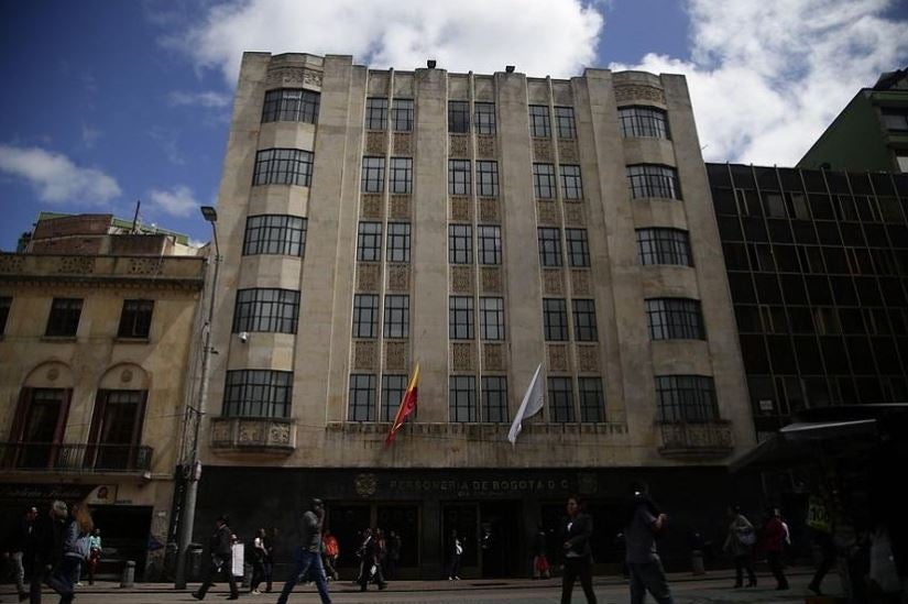 Personería de Bogotá, fachada