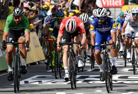 Peter Sagan y Fernando Gaviria