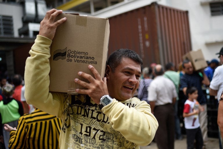 Programa de Alimentos en Venezuela CLAP