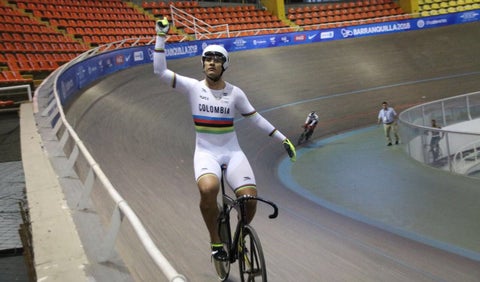 Fabián Puerta ganó medalla de oro en el Keirin de los Centroamericanos