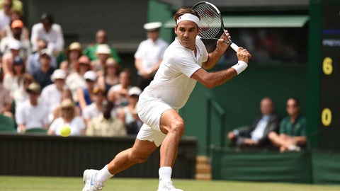 Roger Federer Wimbledon 2018