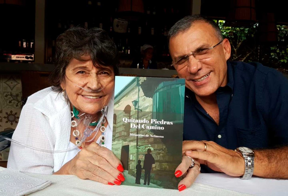 Roy Barreras y su mamá