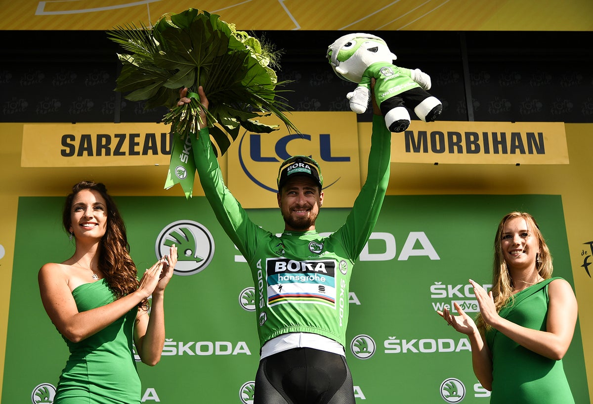 Peter Sagan, ciclista eslovaco al servicio de Bora