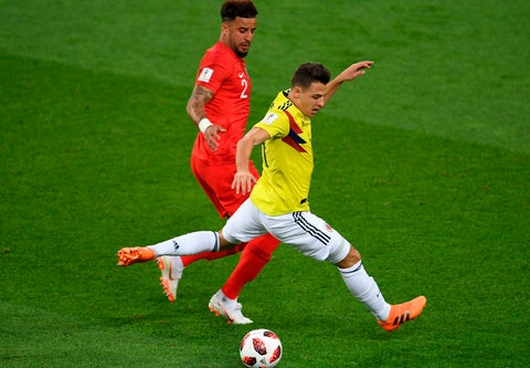 El lateral de la Selección Colombia se fue del Mundial en octavos de final