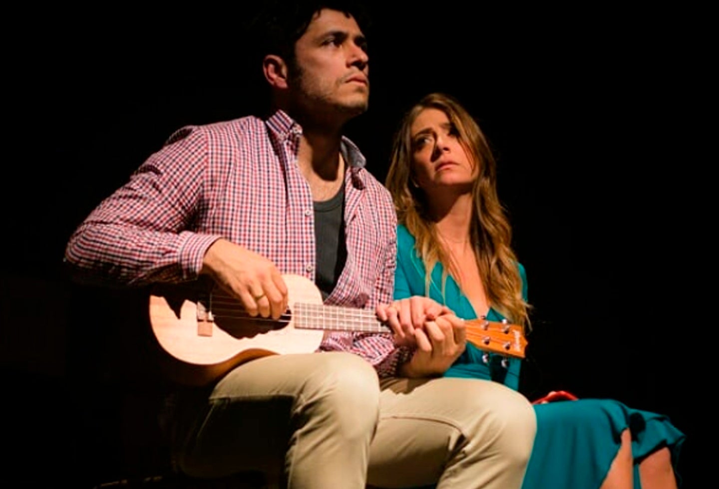 Santiago Alarcón y Verónica Orozco