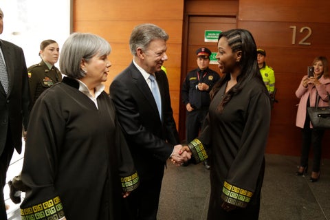 El presidente Santos asistió a sesión extraordinaria de la JEP