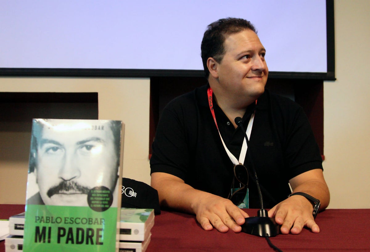 Sebastián Marroquín, hijo de Pablo Escobar