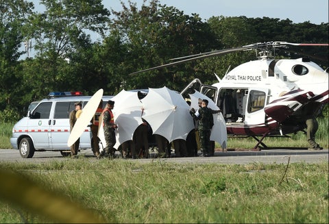 Tailandia rescate niños