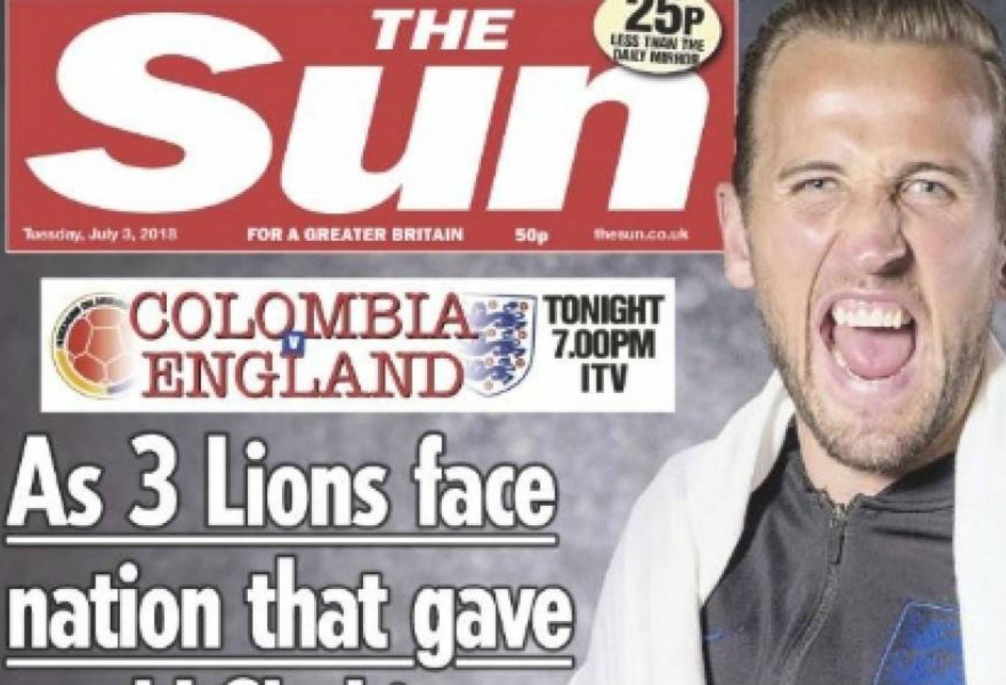 Así The Sun cargó contra Colombia