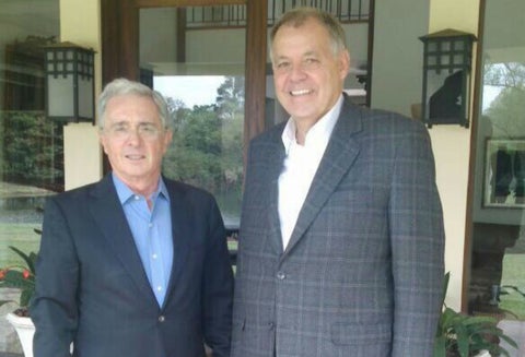 Álvaro Uribe y Alejandro Ordóñez, fuerte aliados políticos