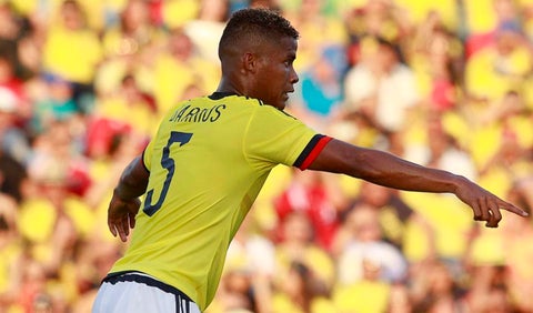 Wilmar Barrios, mediocampista de la Selección Colombia