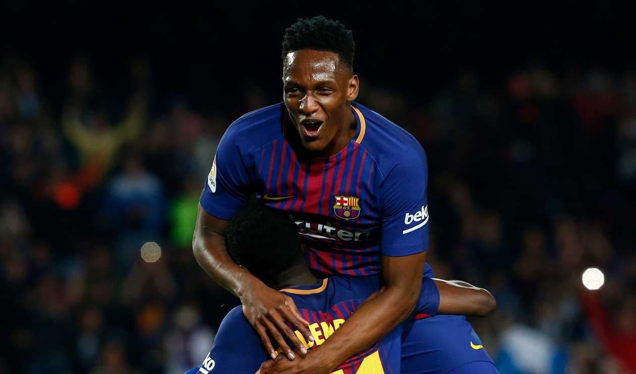 Yerry Mina tiene dos nuevas ofertas para salir de Barcelona