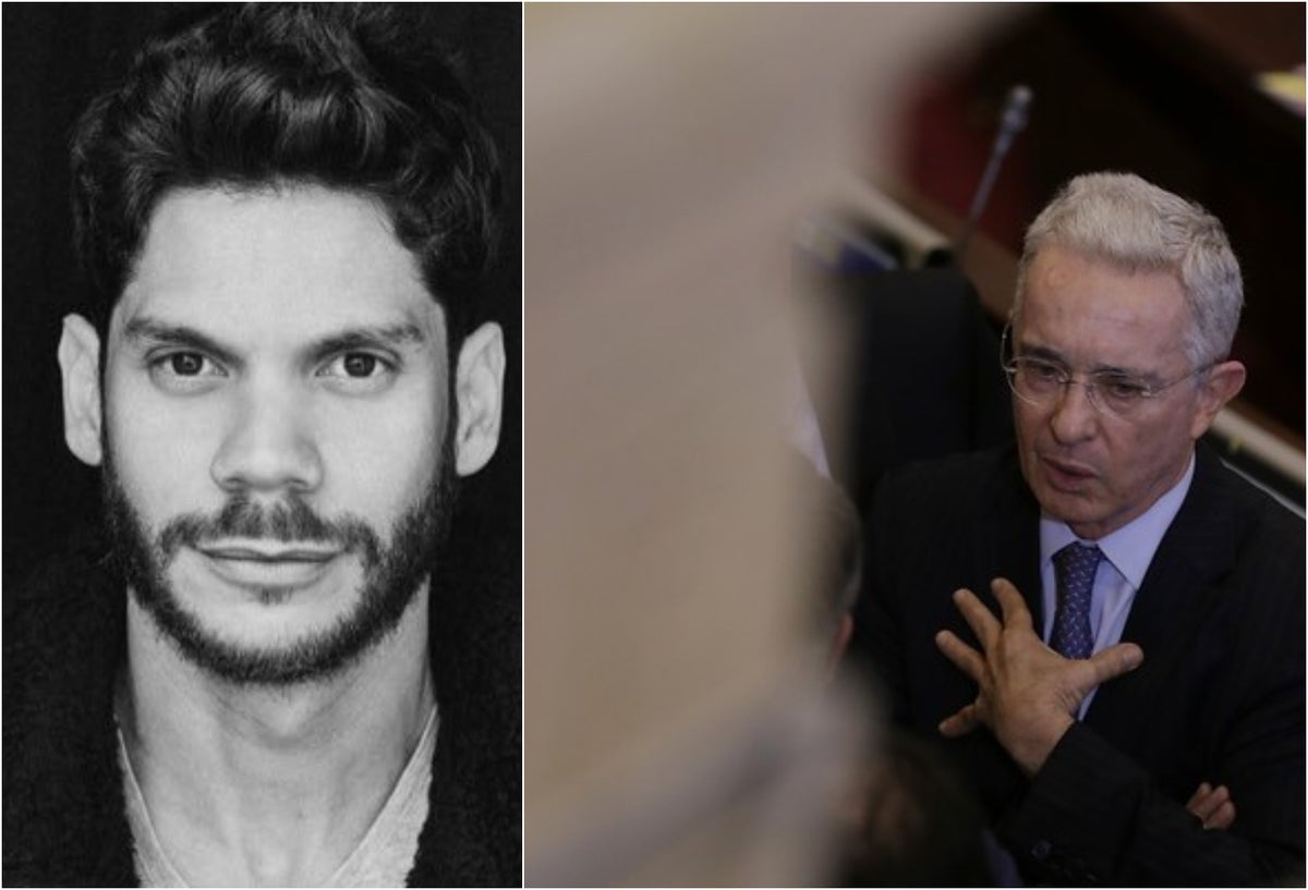 Yohir Akerman, columnista. Y Álvaro Uribe, expresidente de la República