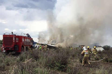 Accidente aéreo de Aeroméxico en Durango