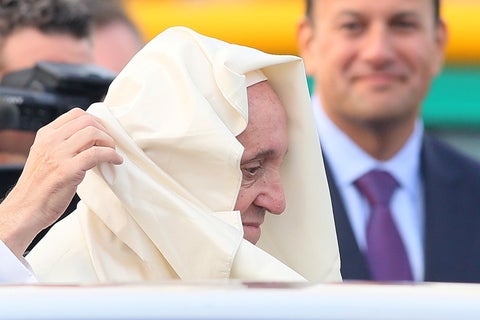 Papa Francisco en Irlanda.