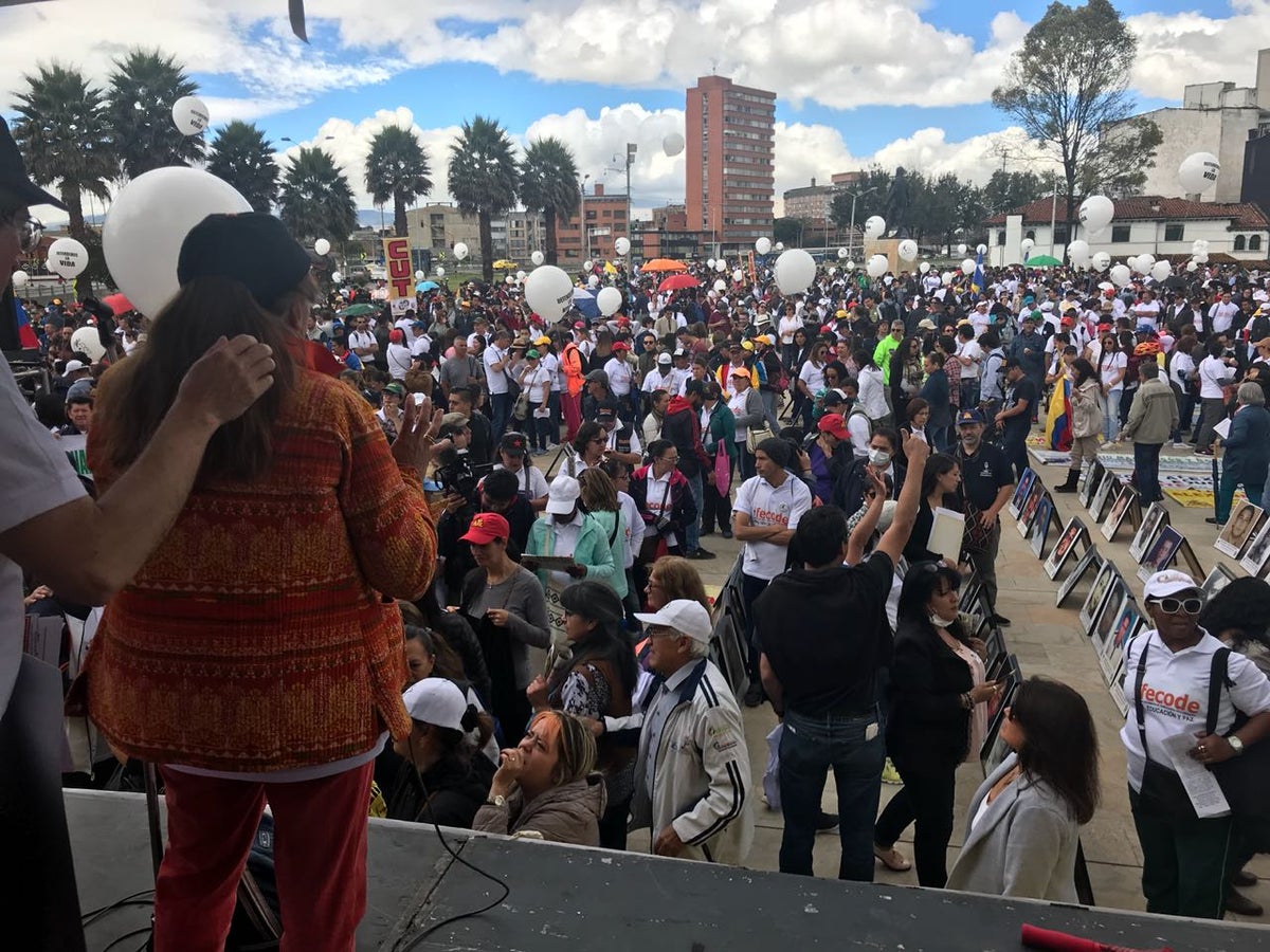 Profesores marcha paro
