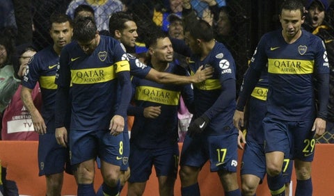 Boca Juniors, tras el gol de Mauro Zárate en Copa Libertadores