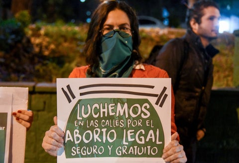 Lucha por legalización del aborto en Argentina