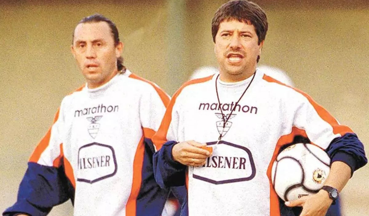 Álex Aguinaga y Hernán Darío Gómez