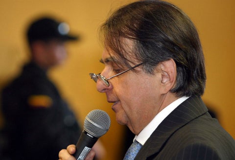 El polémico Alberto Santofimio
