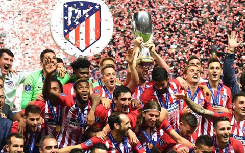 Atlético de Madrid logra su tercera Supercopa de Europa.