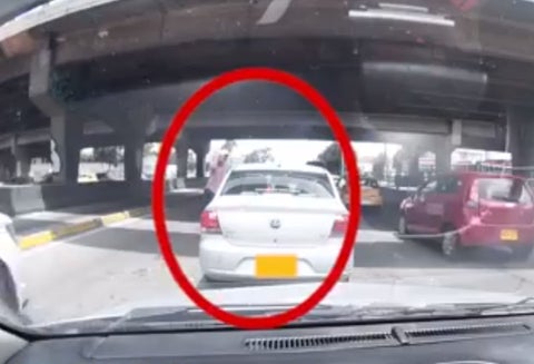 Así operan los atracadores de vehículos en Bogotá