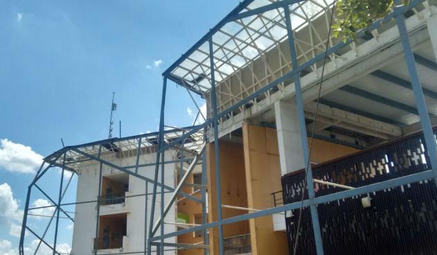 Fachada Biblioteca España