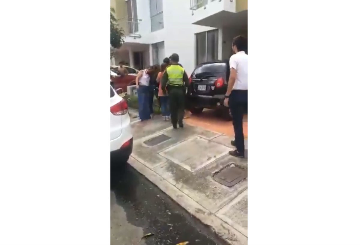 La brutal agresión a una mujer en Bucaramanga