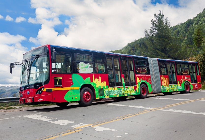 Bus eléctrico de Transmilenio