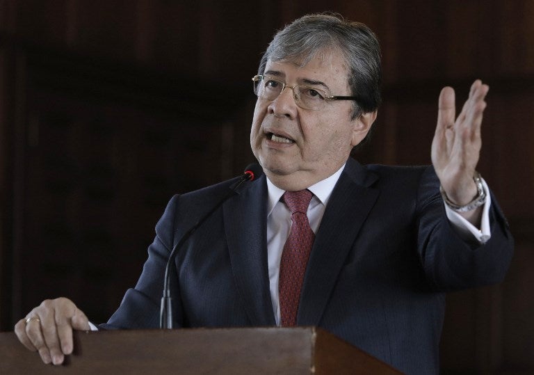 Canciller Carlos Holmes Trujillo