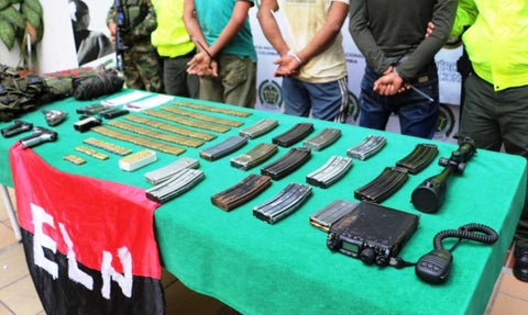 Entre los detenidos se encuentra un cabecilla, identificado con el alias de 'Pichón'.