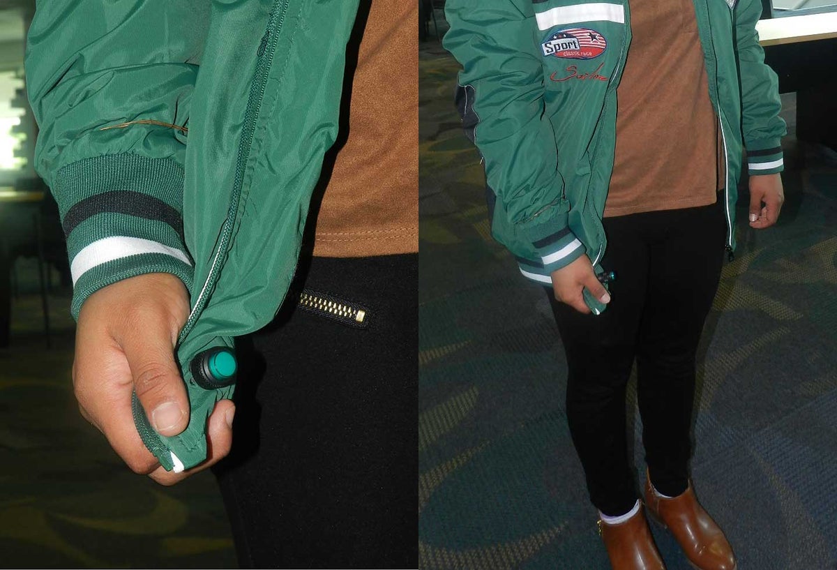 La chaqueta contra acosadores sexuales