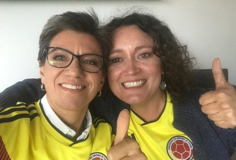 Claudia López y Angélica Lozano
