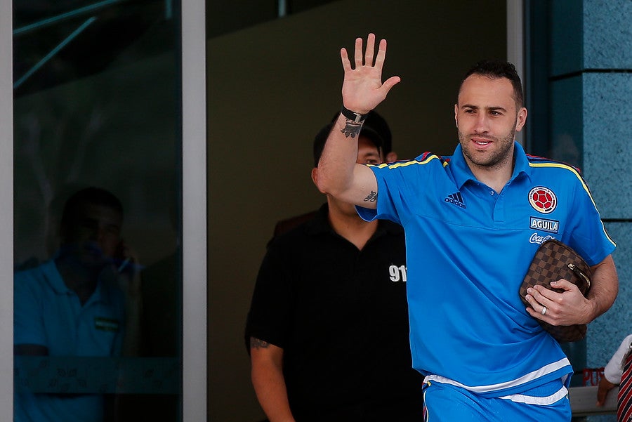 David Ospina con la Selección Colombia