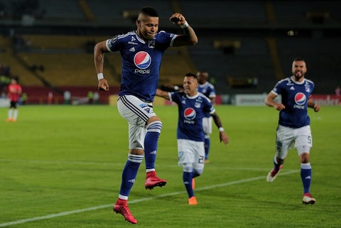 Ayron Del Valle, juagdor de Millonarios