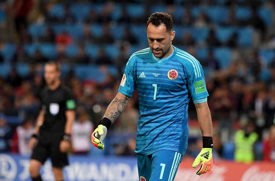 David Ospina con la Selección Colombia durante su participación en Rusia 2018