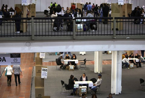 Todo listo para los comicios de este domingo.