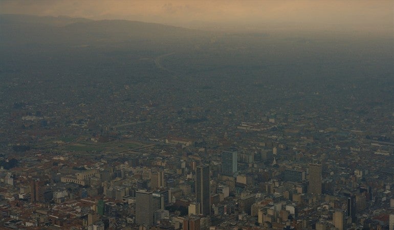 Contaminación del aire.