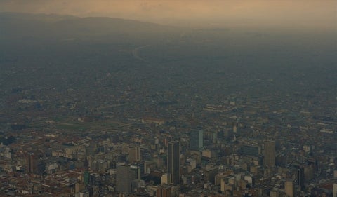 Contaminación del aire.