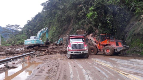 Vía Bogotá - Villavicencio