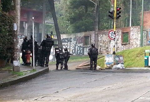 Disturbios en la Universidad Distrital