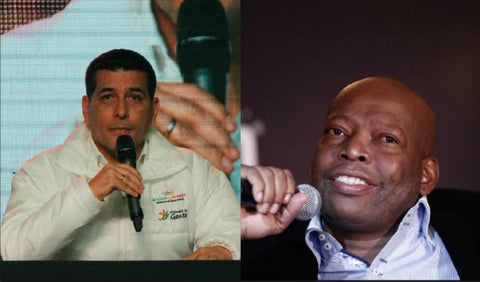 Dumek Turbay y Faustino Asprilla