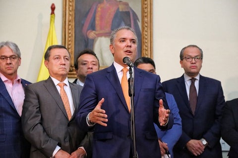 Presidente Iván Duque en el Congreso