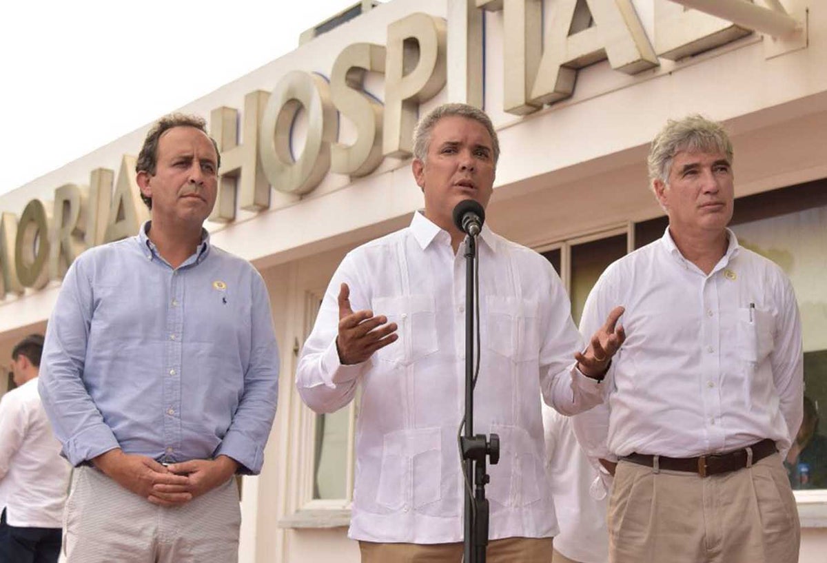 Iván Duque en San Andrés