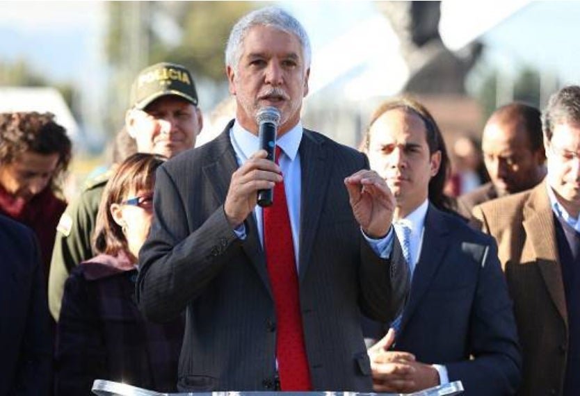 El alcalde de Bogotá Enrique Peñalosa