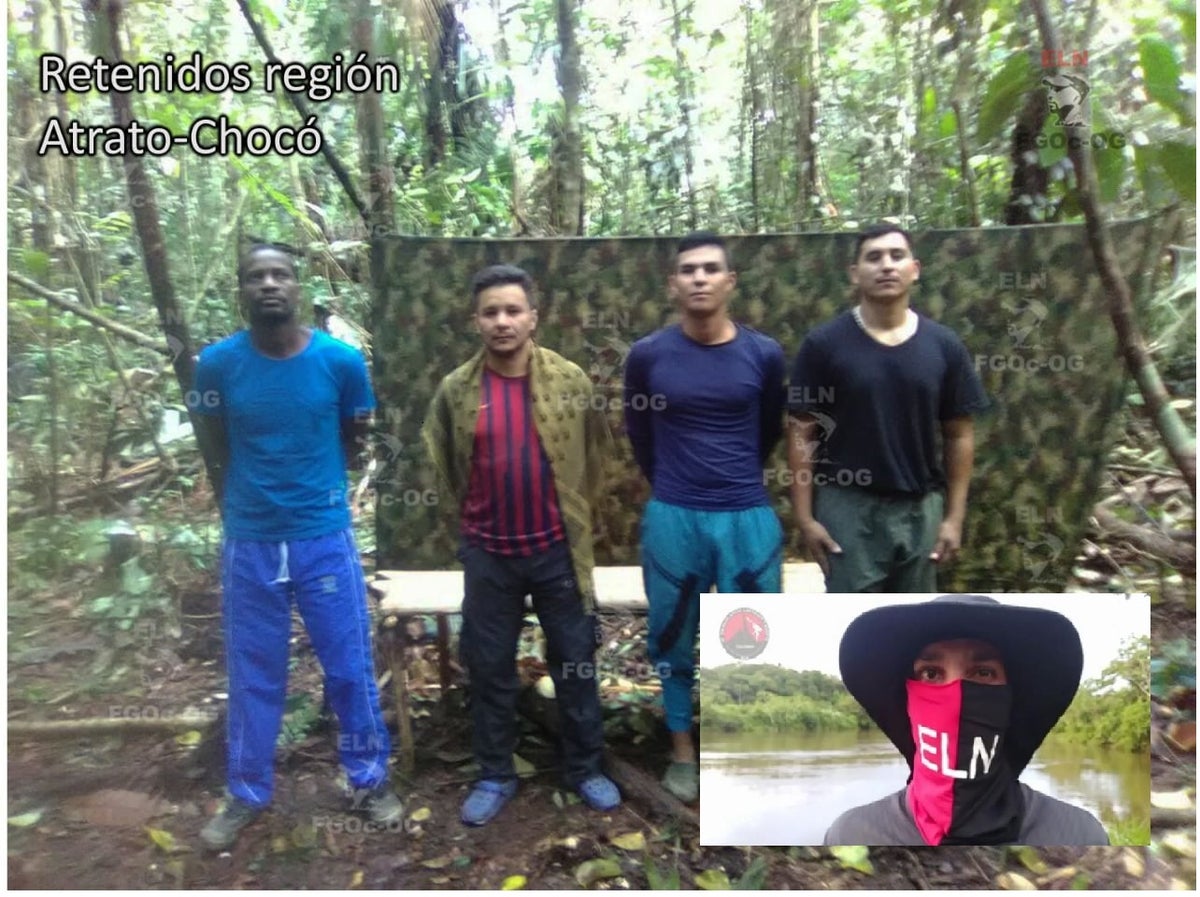 Secuestrados en poder del ELN