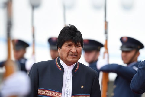 Evo Morales, expresidente de Bolivia