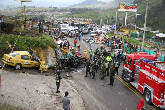 Aseguradoras pagaron más $ de 2 billones de pesos en siniestros de tránsito en el último año
