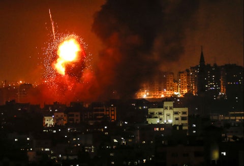 Bombardeos Franja de Gaza